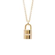 Pre-owned Rose Gold necklaces Hermès Vintage , Yellow , Dames