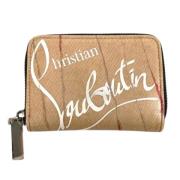 Pre-owned Leather wallets Christian Louboutin Pre-owned , Beige , Dame...