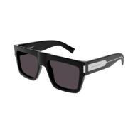 Stijlvolle Leren Schoudertas Saint Laurent , Black , Unisex