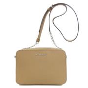 Pre-owned Plastic shoulder-bags Michael Kors Pre-owned , Beige , Dames