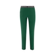 Trousers Ermanno Scervino , Green , Dames