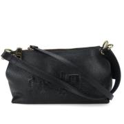 Pre-owned Leather shoulder-bags Coach Pre-owned , Black , Dames