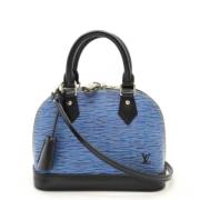 Pre-owned Leather louis-vuitton-bags Louis Vuitton Vintage , Blue , Da...