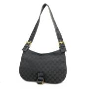 Pre-owned Canvas gucci-bags Gucci Vintage , Black , Dames