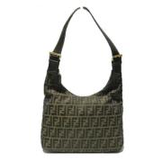 Pre-owned Fabric fendi-bags Fendi Vintage , Brown , Dames