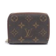 Pre-owned Plastic wallets Louis Vuitton Vintage , Brown , Dames