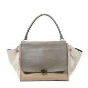 Pre-owned Leather shoulder-bags Celine Vintage , Brown , Dames