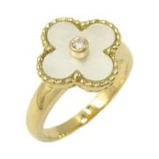 Pre-owned Pearl rings Van Cleef & Arpels Pre-owned , Yellow , Dames