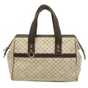 Pre-owned Canvas louis-vuitton-bags Louis Vuitton Vintage , Beige , Da...