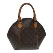 Pre-owned Canvas handbags Louis Vuitton Vintage , Brown , Dames