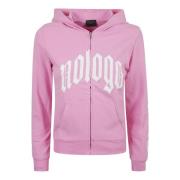 Zip-Up Hoodie Sweaters Balenciaga , Pink , Dames