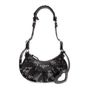 Le Cagole XS schoudertas Balenciaga , Black , Dames