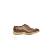 Derby Leren Casual Schoenen Cerruti 1881 , Brown , Heren