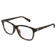 Havana Transpa Zonnebril Gucci , Brown , Unisex