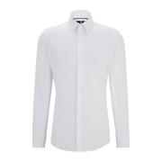 Slim Fit Stretch Jersey Shirt P-HANK-s-kent-C1-222 Hugo Boss , White ,...