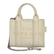 Nano Tote Charm Tassen Marc Jacobs , Beige , Dames