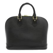 Pre-owned Leather louis-vuitton-bags Louis Vuitton Vintage , Black , D...