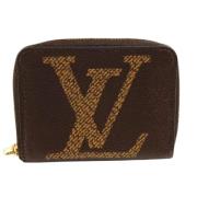 Pre-owned Fabric wallets Louis Vuitton Vintage , Brown , Dames