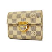 Pre-owned Fabric wallets Louis Vuitton Vintage , White , Dames