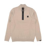 Halfzip Pullover Butcher of Blue , Beige , Heren