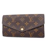 Pre-owned Fabric wallets Louis Vuitton Vintage , Brown , Dames