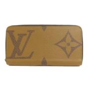 Pre-owned Canvas wallets Louis Vuitton Vintage , Brown , Dames