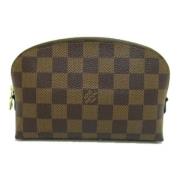 Pre-owned Canvas wallets Louis Vuitton Vintage , Brown , Dames