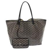 Pre-owned Canvas handbags Goyard Vintage , Black , Dames