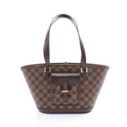 Pre-owned Leather louis-vuitton-bags Louis Vuitton Vintage , Brown , D...