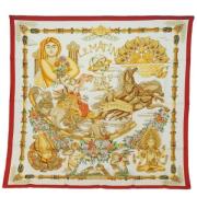 Pre-owned Silk scarves Hermès Vintage , Multicolor , Dames