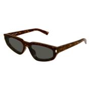 Nova Leren Schoudertas Saint Laurent , Brown , Unisex