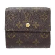 Pre-owned Canvas wallets Louis Vuitton Vintage , Brown , Dames