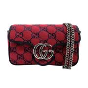 Pre-owned Canvas gucci-bags Gucci Vintage , Red , Dames