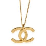 Pre-owned Yellow Gold necklaces Chanel Vintage , Yellow , Dames