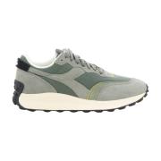 Groene Suède Race Schoenen Diadora , Green , Heren