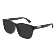 Iconische luxe zonnebrillen voor mannen Gucci , Black , Heren