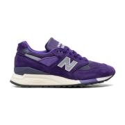 Plum Purple Teddy Santis Sneakers New Balance , Purple , Heren