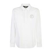 Wit Overhemd voor Mannen Aw24 Just Cavalli , White , Heren