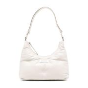 Off-White Schapenvacht Schoudertas Maison Margiela , White , Dames