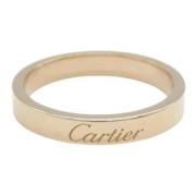 Pre-owned Metal rings Cartier Vintage , Yellow , Dames