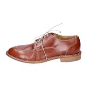 Elegante Leren Schoenen voor Mannen Moma , Brown , Heren