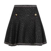 Zwarte Korte Rok Damesmode Giambattista Valli , Black , Dames