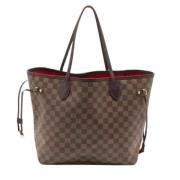 Pre-owned Neverfull MM Louis Vuitton Vintage , Brown , Dames