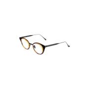 Zwart Oranje Metalen Bril Thierry Lasry , Black , Dames