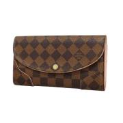 Pre-owned Fabric wallets Louis Vuitton Vintage , Brown , Dames