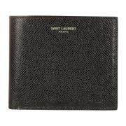 Zwarte Portemonnees met YSL Pfu(127Y)Mono Saint Laurent , Black , Here...