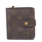 Pre-owned Fabric wallets Louis Vuitton Vintage , Brown , Dames