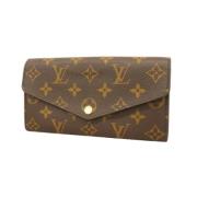 Pre-owned Fabric wallets Louis Vuitton Vintage , Brown , Dames