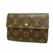 Pre-owned Fabric wallets Louis Vuitton Vintage , Brown , Dames