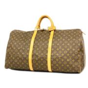 Pre-owned Fabric louis-vuitton-bags Louis Vuitton Vintage , Brown , Da...